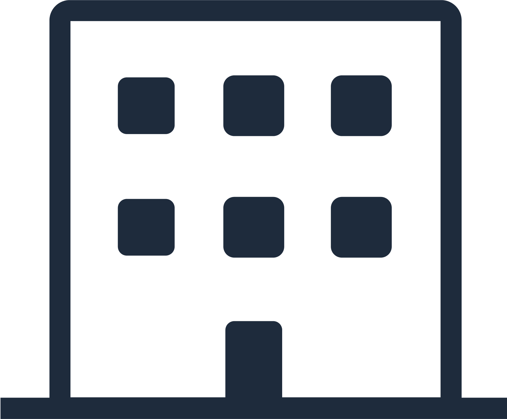 Icon of business building